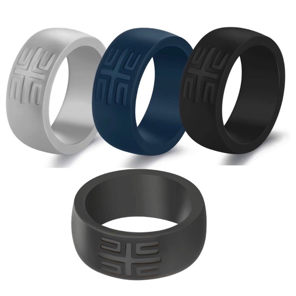 YesFit Other - NEW YesFit Men’s Silicone Wedding Rings